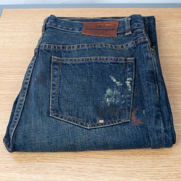 Lauren by Ralph Lauren Green Label Bootcut Paint 10 (32 X 32) Designer Women's